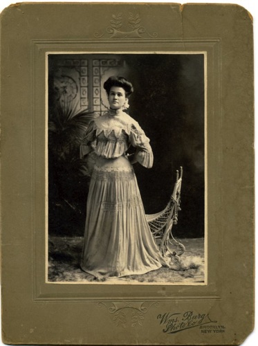 Ruth Downing. Circa 1890.  chs-008812